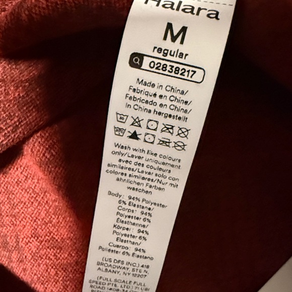 HALARA Red Plaid High-Low Midi Skirt - Picture 2 of 3